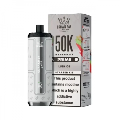 Al Fakher Hypermax Prime 50K Prefilled Refill Kit | Lush Ice